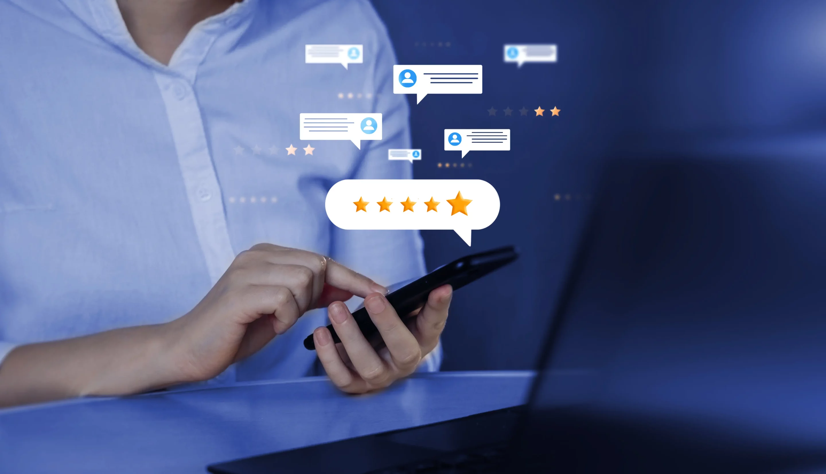 Gestion des avis clients google
